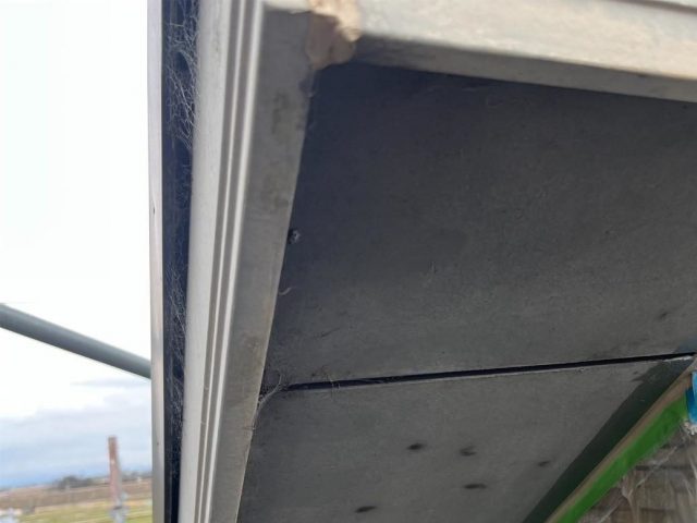 加古川市の塗装前の軒天